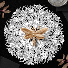 Растительная мандала