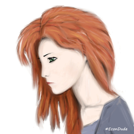 Рисунок лица девушки #26 [Ref: Miura Naoko]