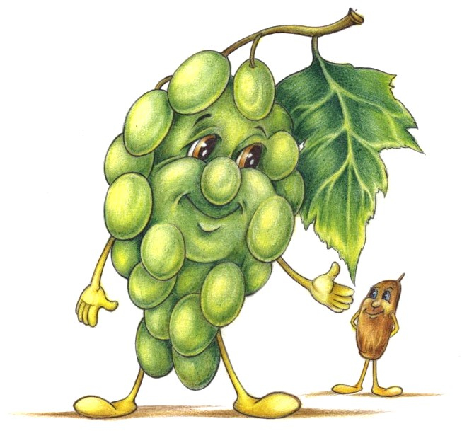 Виноград и изюм