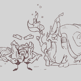 Скетчи персонажей для carpg #2