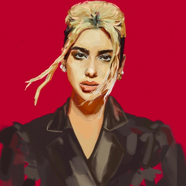 Dua Lipa portrait 