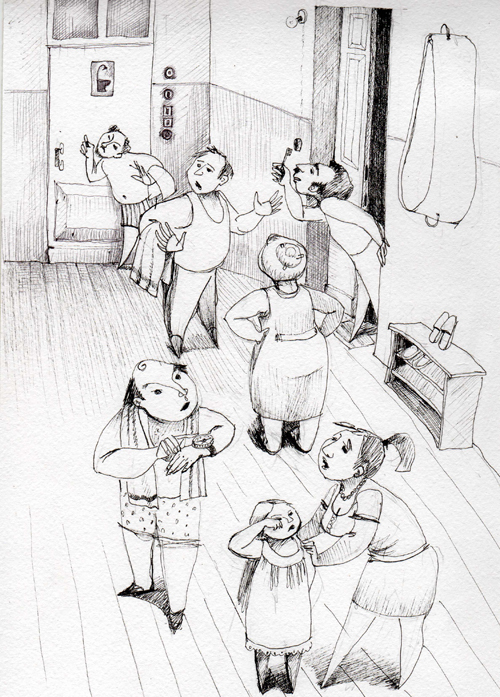 иллюстрация к книге Е.Костян "Новые одесские рассказы"