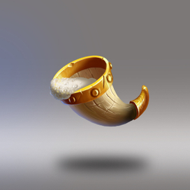 рог пенного эля