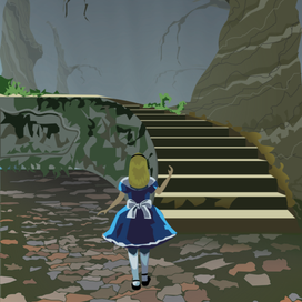 Алиса встретила кота