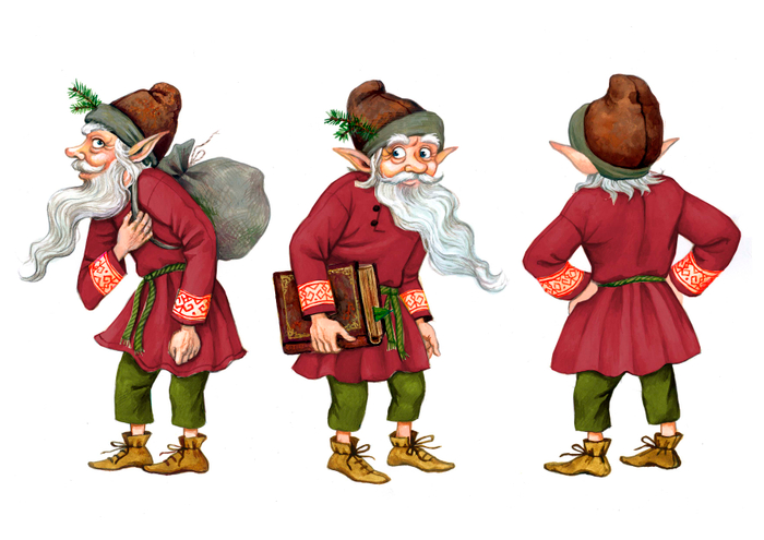 Персонаж Дед Тихун.