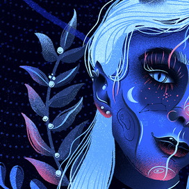 Серия постеров для музыкального фестиваля