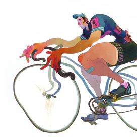 "Велогонщик"