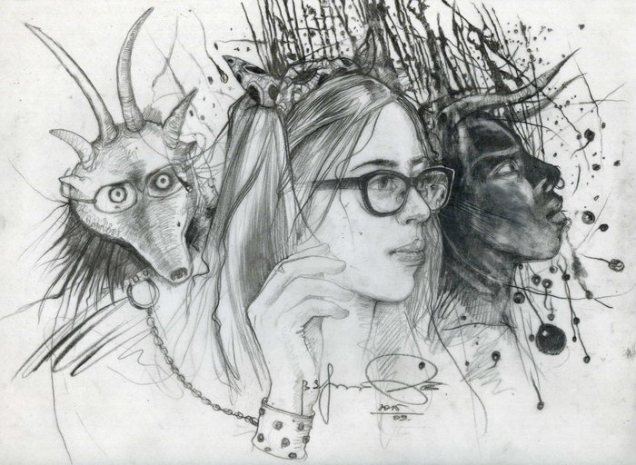 graphic novel "Dofni and Hlu."