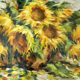 подсолнухи