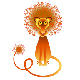 Очень скромный лев