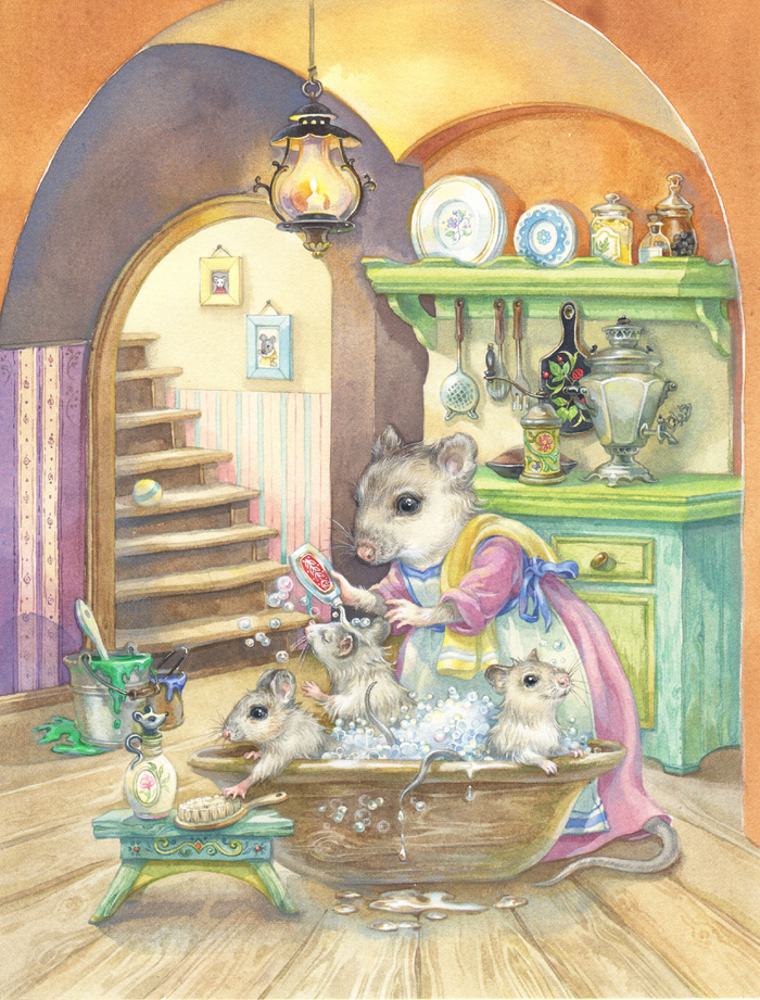 В тыквенном домике)