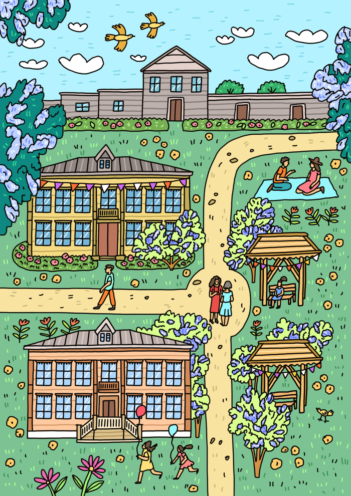 Открытка для самарского музея