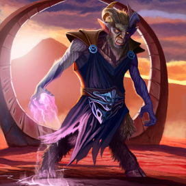 персонаж для карточной игры