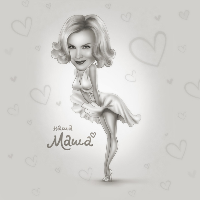 Портрет жены в образе