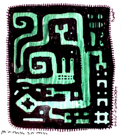 улитка и ящерица