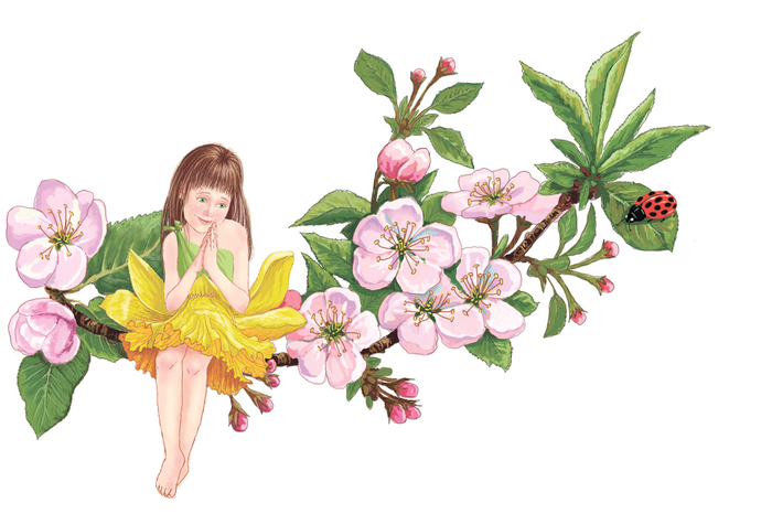 Феечка на веточке.