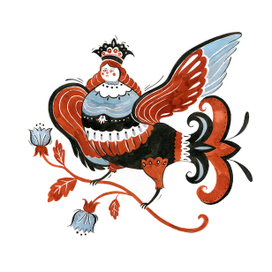 Inktober 2017 / Алконост