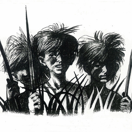 повелитель мух.заставка к главе