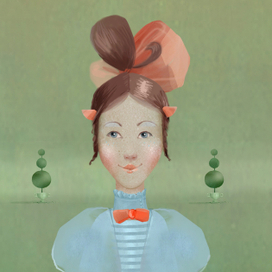 Принцесса Европейская\персонаж\портрет