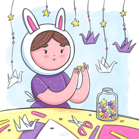 Создание оригами