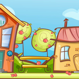 яблоневый сад