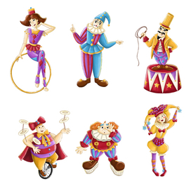 Цирковые персонажи