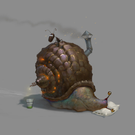 Улитка и муравей