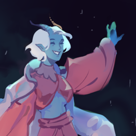 Скетч оригинальных персонажей