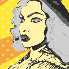 Поп-арт портрет