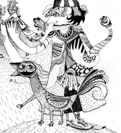 Вот что бывает когда кормишь птиц под дождем