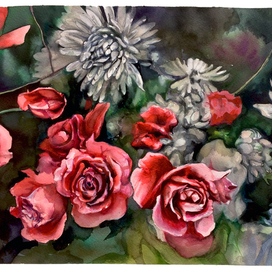 Печальные розы 