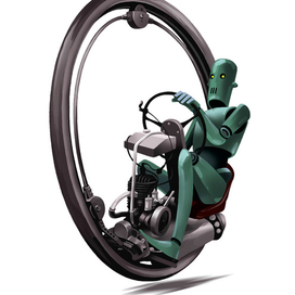 "На колесе".