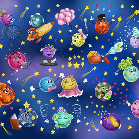 Планеты в космосе