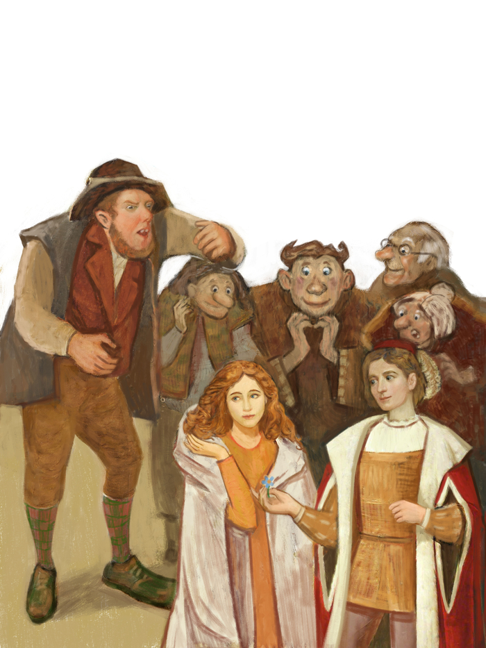 Сказка о белой лани