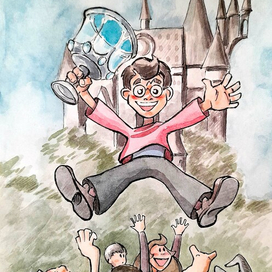 Иллюстрация для Inktober 2025 31. award (награда)