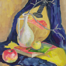 Натюрморт с домрой