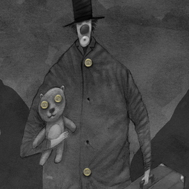 Клоун с мишкой