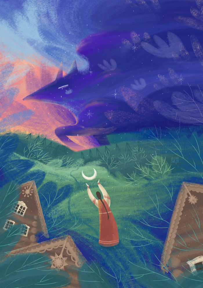 В сумраке ночи