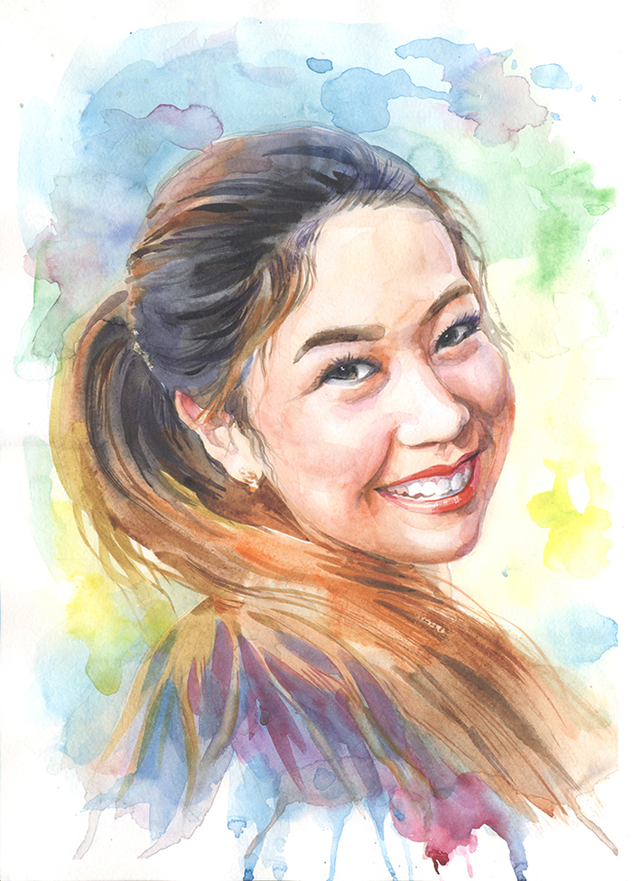 Знакомая девушка