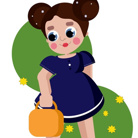 иллюстрация к детскому буклету