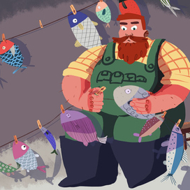 Кадр из авторского фильма Рыбалка