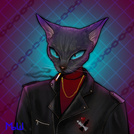 чеширский кот из 90-х