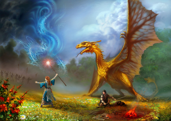 золотой дракоша