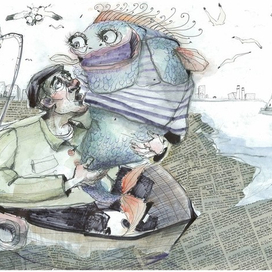 Сказка "Ух ты ,говорящая рыба !"