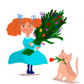 дарю цветочки