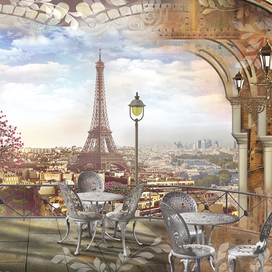 Ейфелева башня, балкон