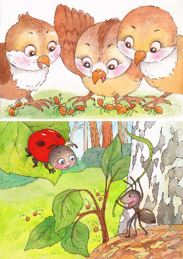 Разноцветные приключения. Встреча.