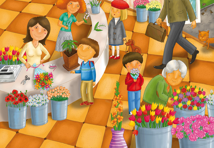 магазин цветов