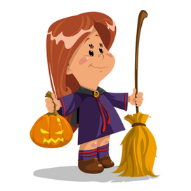 Довольная ведьма)