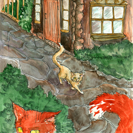 Кошачья аллея